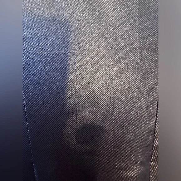 Escada Metallic Silver Shift Cocktail Party Mini Dress - Size 42 - L - Picture 12 of 13